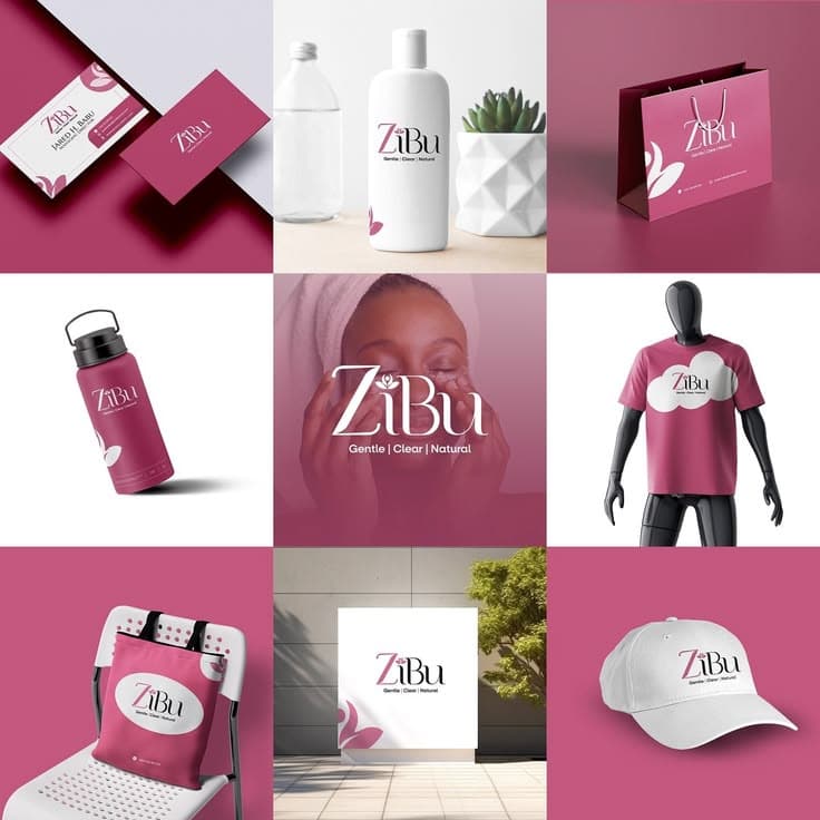 ZiBu brand identity system