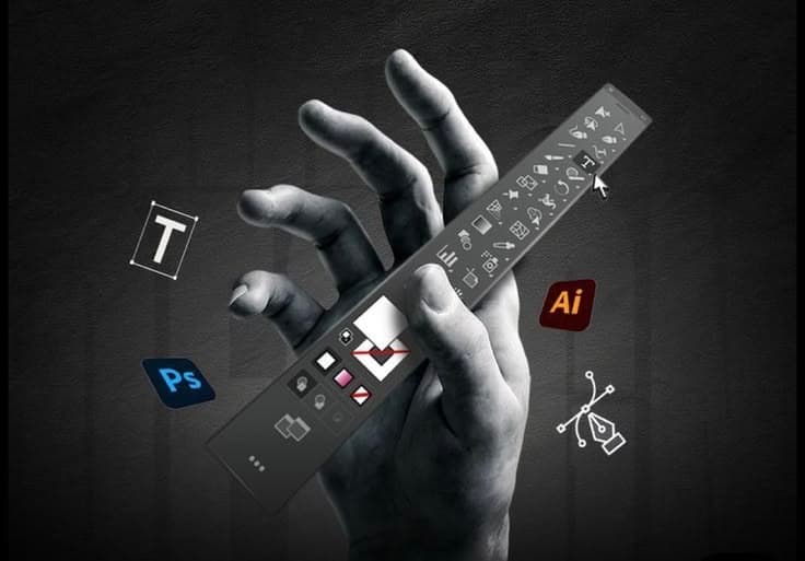 Graphic design campaign artwork